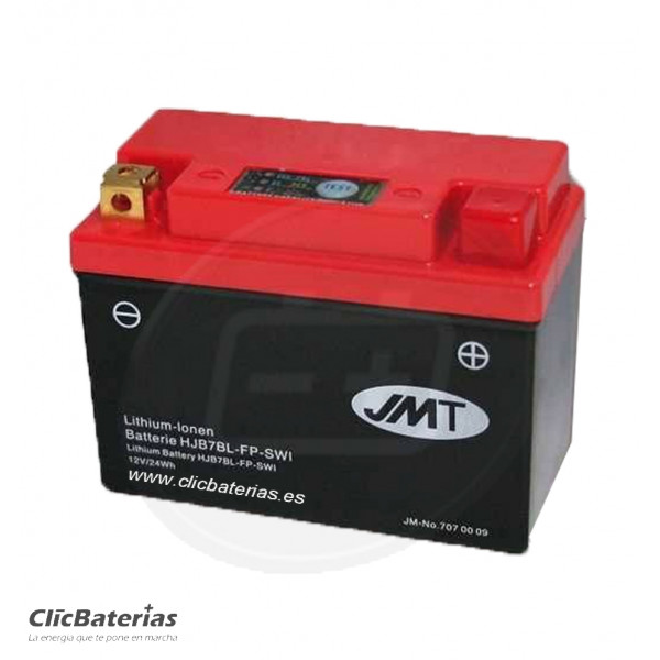 Batería HJB7BL-FP para moto JMT LITIO