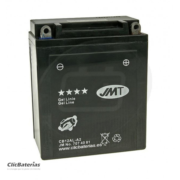 Batería moto JMT YB12AL-A2 GEL