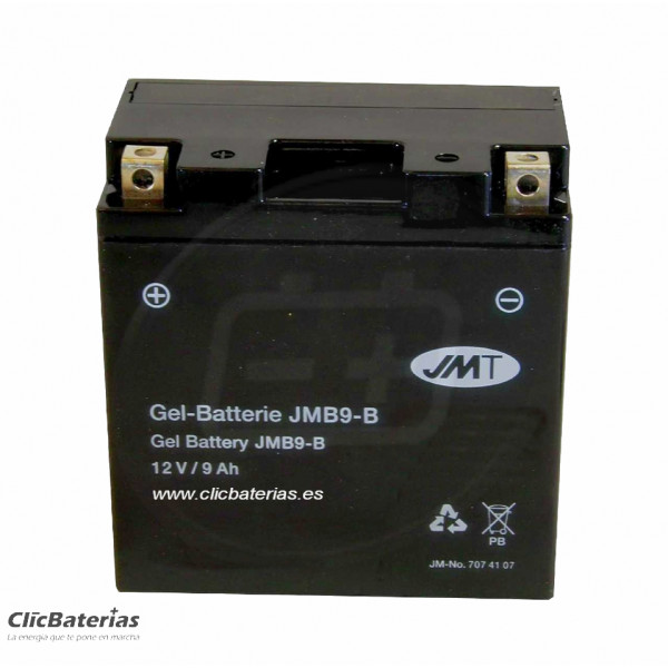 Batería moto JMT YB9-B GEL