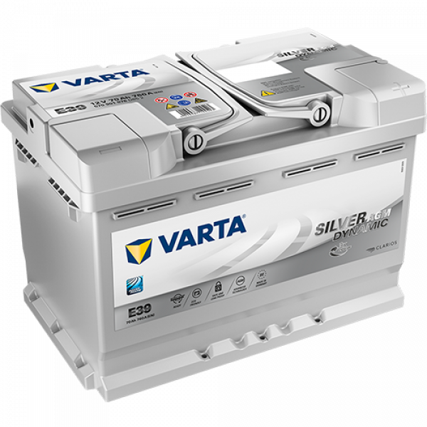 Batería VARTA E39 AGM Silver Dynamic
