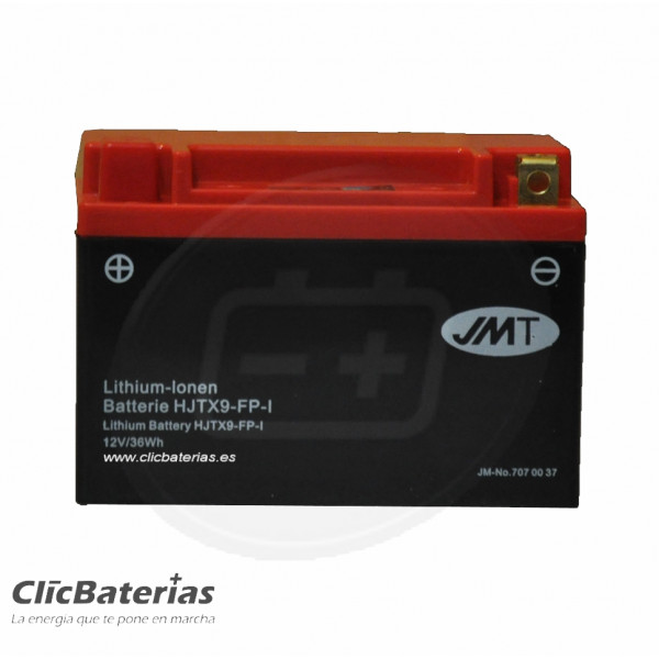 Batería HJTX9-FP para moto JMT LITIO