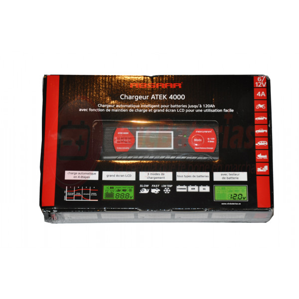 Cargador de batería Absaar ATEK 4000