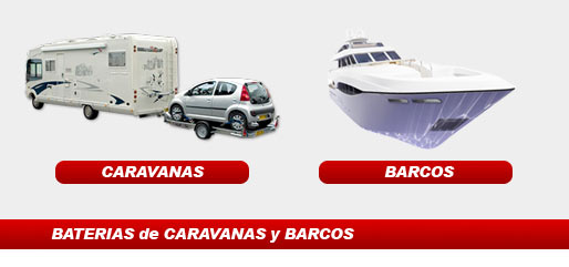 Baterias Barco y Caravana